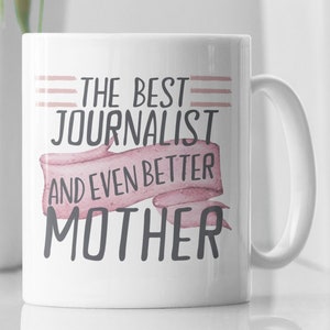 Journalist Mutter Geschenk, Journalrin Geschenk, Journalrin Mutter Becher, Journalrin Becher, Journalrin Mutter Geschenk, Journalrin Mutter Becher, Mom Journalrin Geschenk