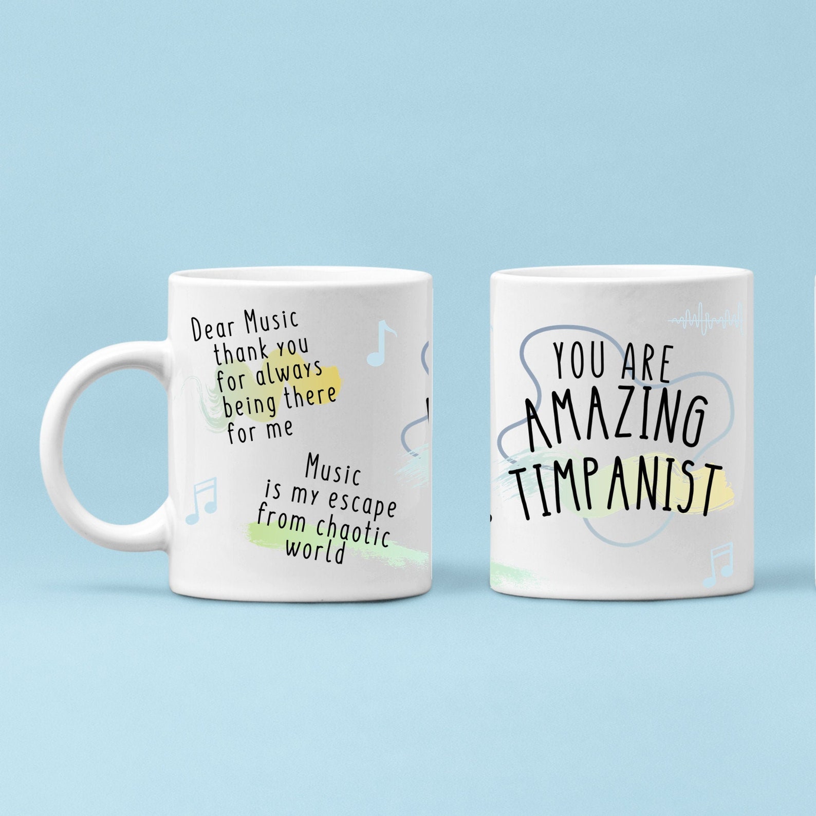 Timpanist Mug, Timpanist, Timpanist Gifts, Gift for Timpanist