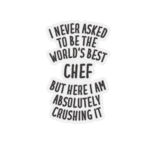 Chef Sticker, Chef Gift, Funny Chef Gift, Sticker for Chef, Gift for Chef, Chef Stickers, Funny Chef Sticker, Chef Gifts, Gifts for Chef