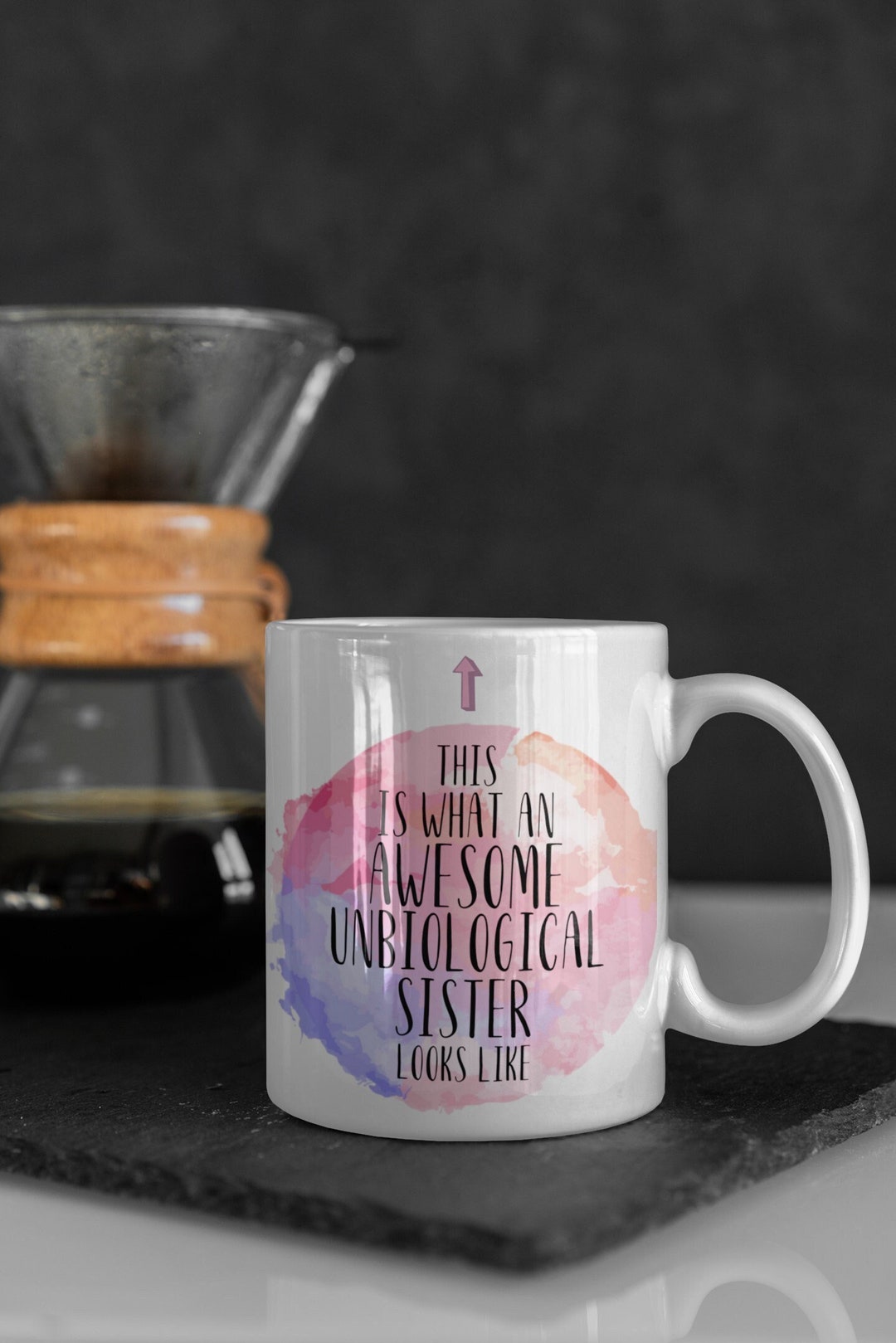 Unbiologische Schwester Tasse, Unbiologische Schwester Geschenk