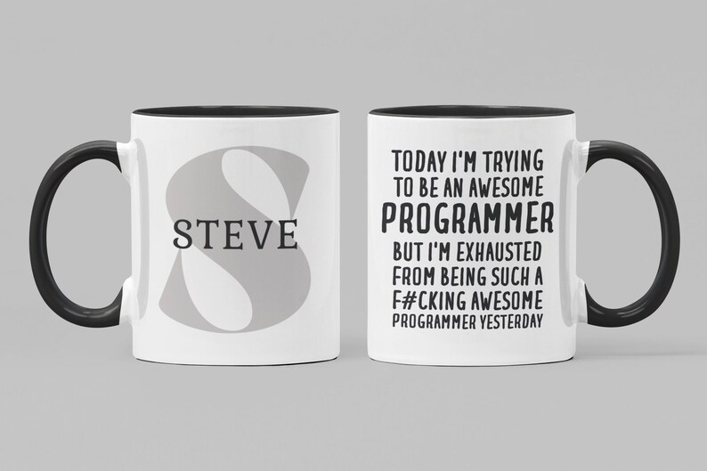 Regalo de programador personalizado, taza de programador, regalo de programador, taza de programador, regalo de programador divertido, taza de café de programador, tazas de programador imagen 1