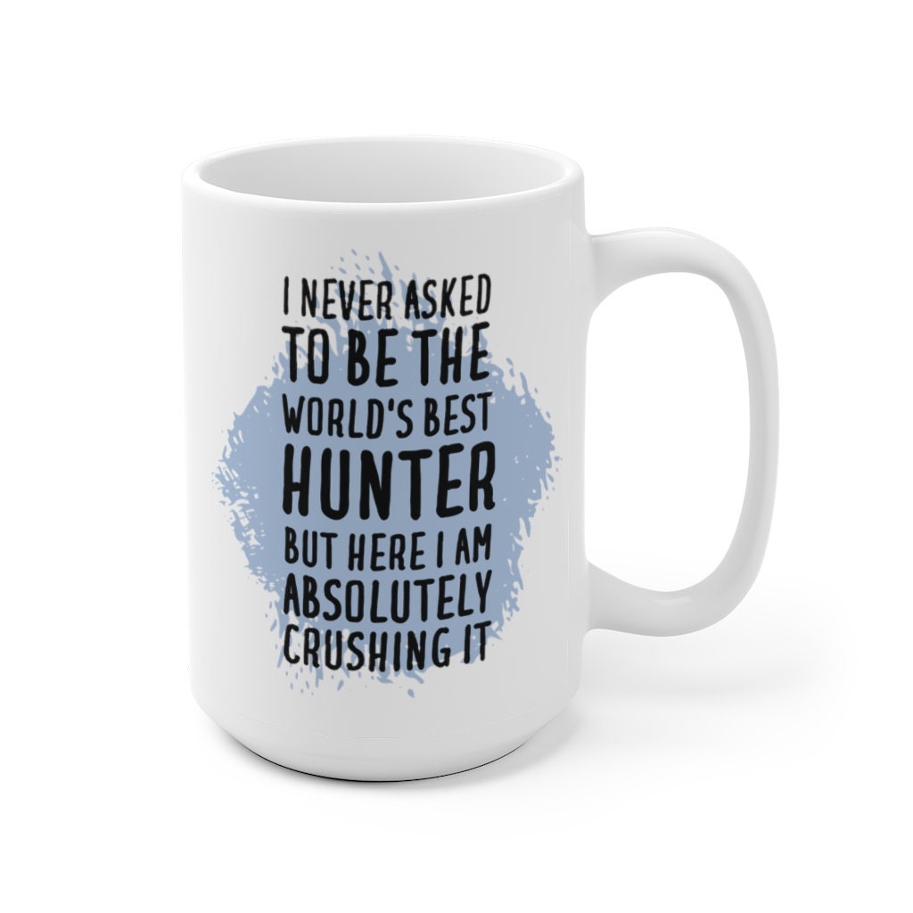 Herz & Heim Personalisierte Jäger-Tasse – Mit Namen, 300 Ml