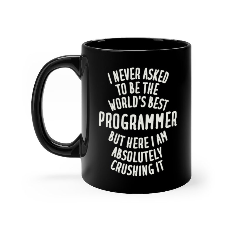 Taza de programador, regalo de programador, regalo divertido de programador, taza de programador, regalo de programador para niña, regalos para programador, taza de café de programador imagen 2