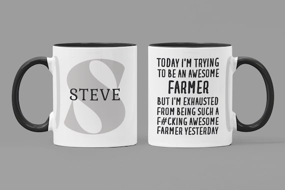 Personalized Farmer Gifts, Farmer Mug, Farmer Gifts, Farmer Coffee Mug, Farmer  Gift for Women, Farmer Cup, Gift for Farmer, Funny Farmer 
