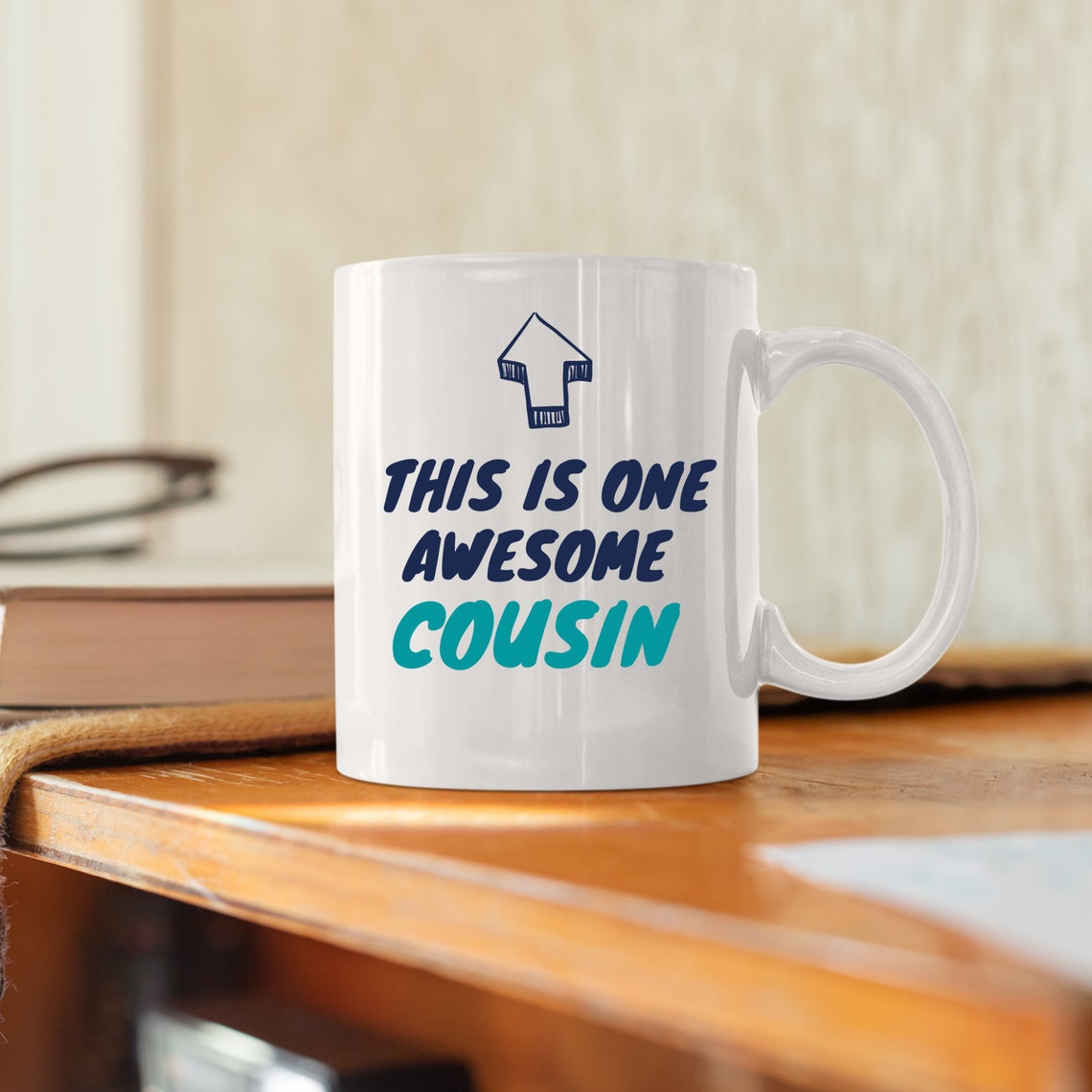 Mug Humoristique Pour Cousin - 'J'ai Essayé De Trouver Le Cadeau Parfait Mais Tu M'as Déjà' - Idée Cadeau Anniversaire Noël