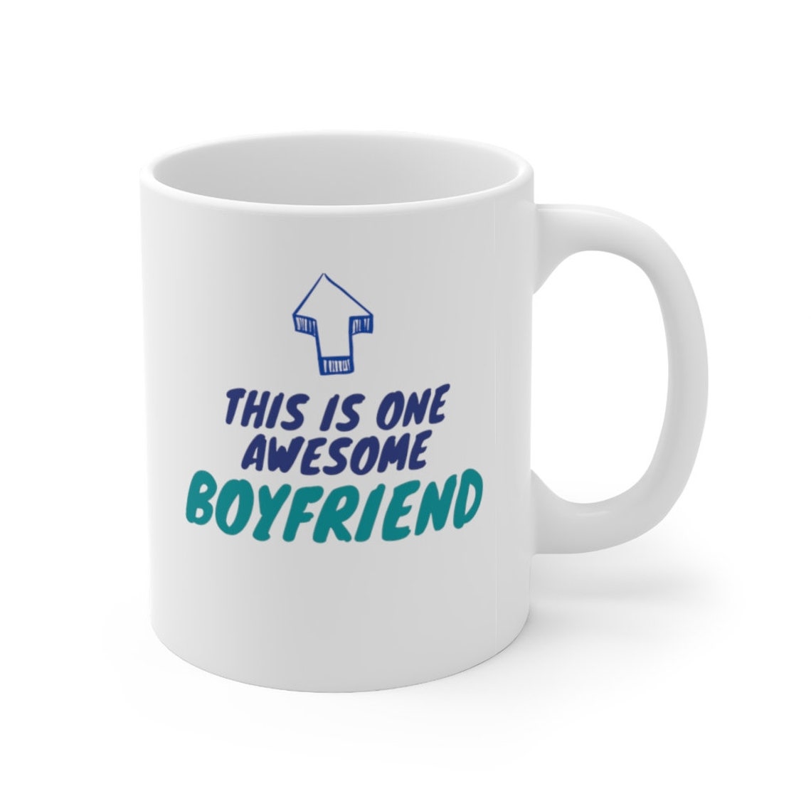 Boyfriend Mug Mug for Boyfriend Christmas Boyfriend Mug Etsy