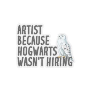 Artist Sticker, Funny Artist Gift, Sticker for Artist, Artist Gift, Gift for Artist, Artist Birthday Gift, Artist Christmas Gift