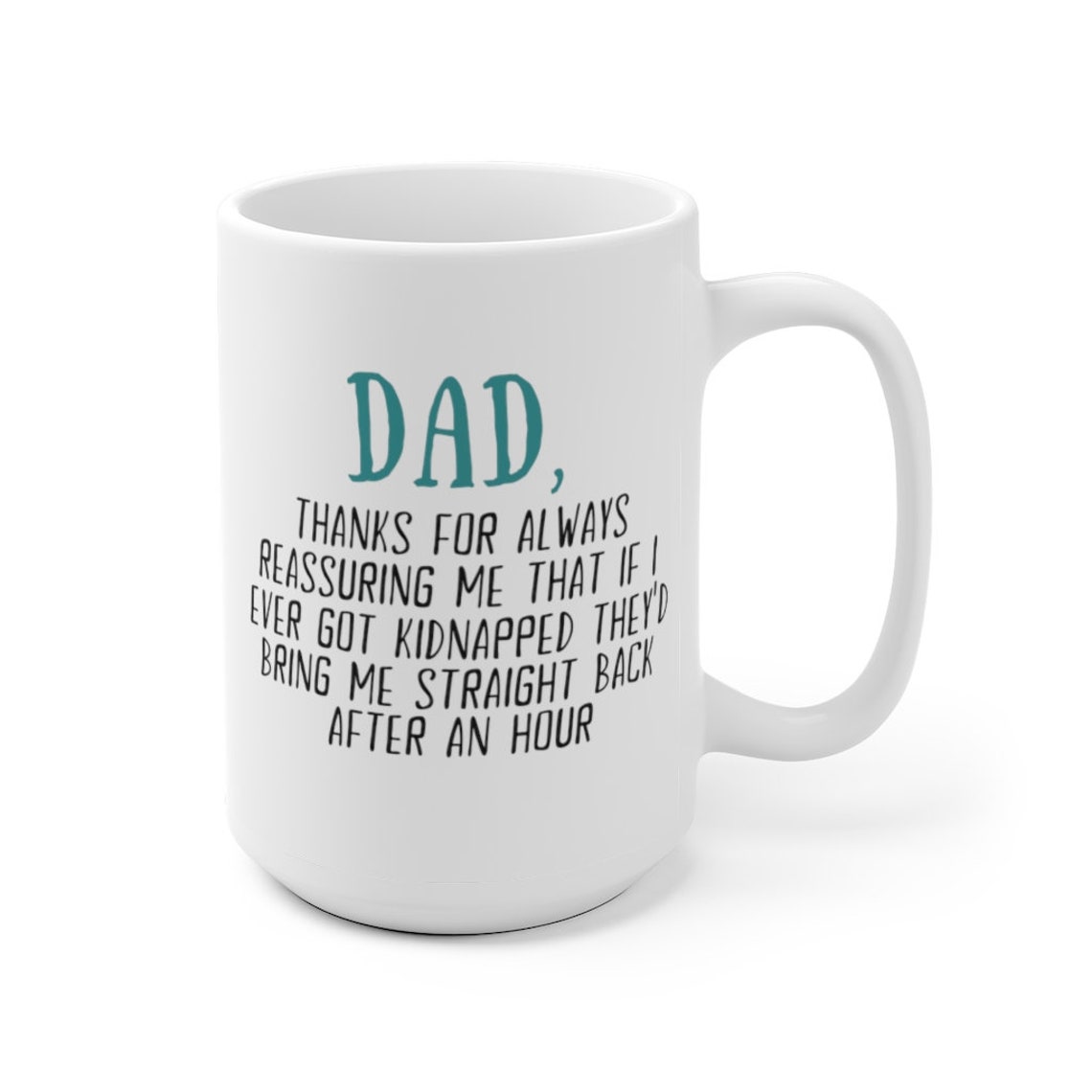 Funny Dads Day Coffee Mug Mug for Fathers Day Funny Father Etsy