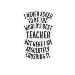 Teacher Sticker, Sticker for Teacher, Funny Teacher Gift, Teacher Stickers, Teacher Gifts, Teacher Sticker Gift, Funny Teacher Sticker