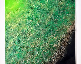 Kronenschluss, painting, wall decor, art, artwork, wall art, decorative art, art nouveau, interior design, decor, acrylic paint, creation