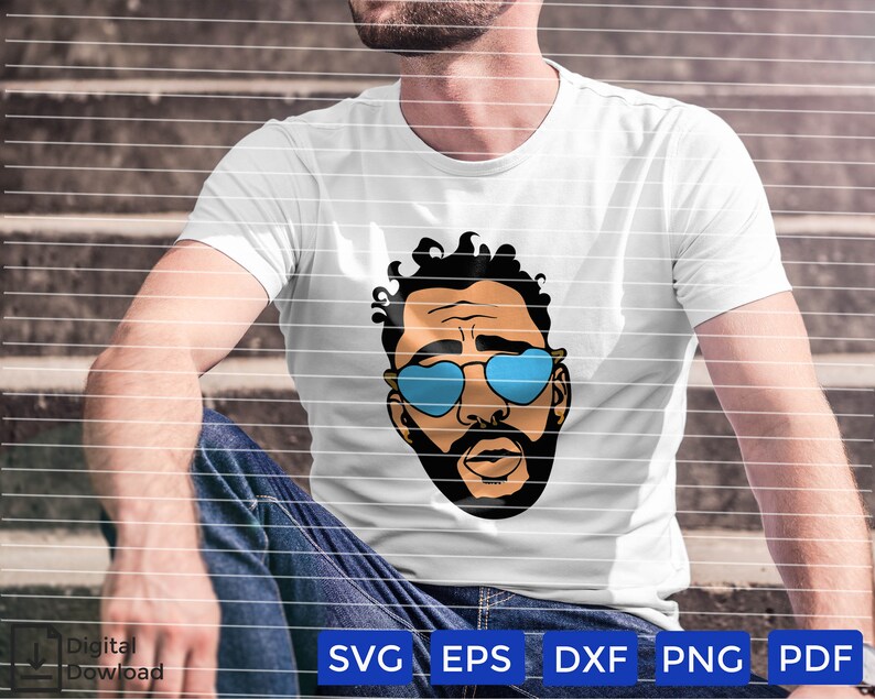 Download Bad Bunny 1 SVG PNG/ Custom file format/ Digital Print | Etsy
