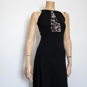 Dress with lace
