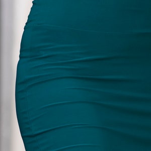 Skirt with tail turquoise