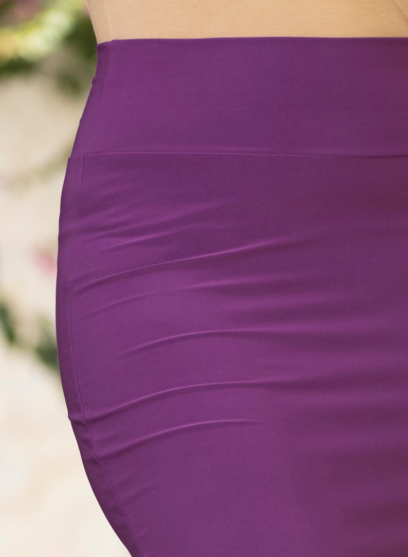 Skirt with tail Purple