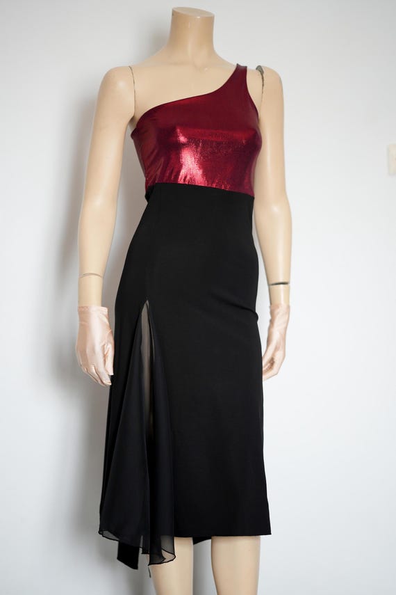 strapless open back dress Sherri Hill
