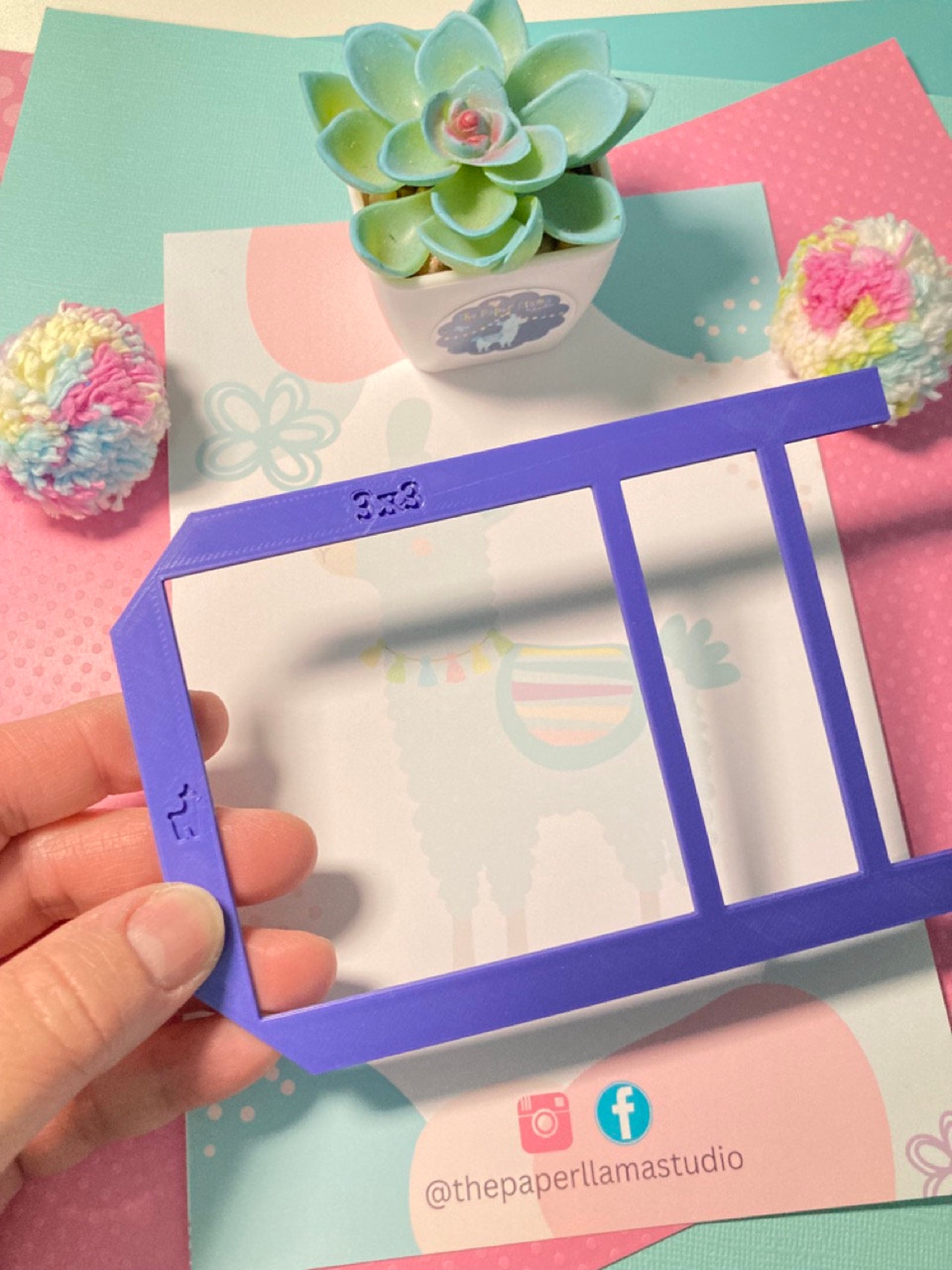 3D Printed Calendar Guide Ruler: Bookbinding & Scrapbooking Tool - Etsy