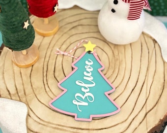 Christmas Decorations/ Christmas tree Ornament/ Personalized Ornaments/ Custom Ornament/ Personalized Gifts/ Christmas tags/ Tree tag