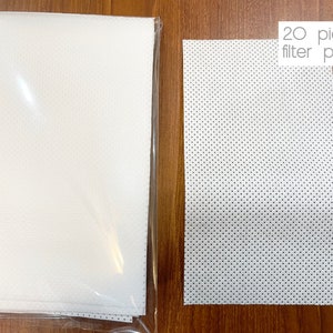 Extra 20 piece filter pack (crane & flower)
