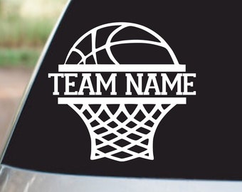 Basketball Decal, personalized window sticker, Basketball Sticker, Basketball Mom, Personalized Decal, Window Sticker, Vehicle Decal