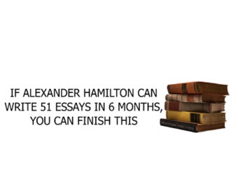 alexander hamilton history sticker, history sticker, essays sticker, laptop decals, tumbler stickers, water bottle sticker, Decal