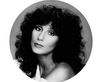 Cher, Sonny and Cher, water bottle sticker, computer stickers, macbook stickers, aesthetic sticker, hydro flask stickers