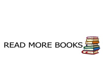 read more books 1# sticker, funny stickers, motivation laptop decals, book nerd stickers, water bottle sticker Decal