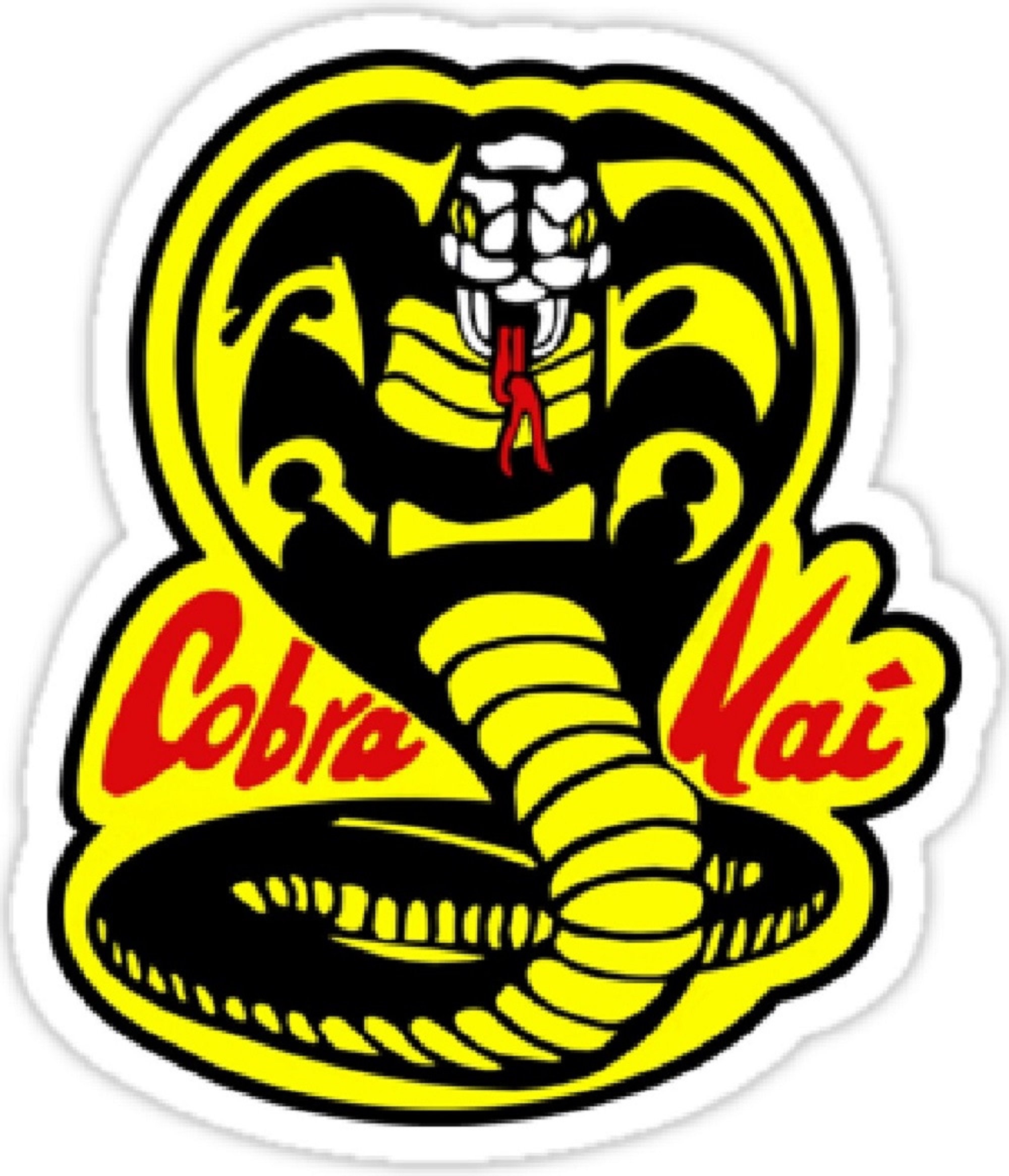 Cobra Kai Logo Karate Kid Vinyl Sticker 