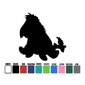 Eeyore Disney Magic Band Decal, Eeyore Decal, Disney Magic Band, Eeyore Vinyl Decal, Winnie the Pooh Vinyl Decal, Disney Eeyore Sticker