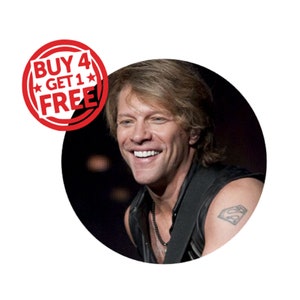 Jon Bon Jovi Vinyl Sticker Decal