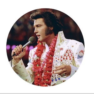 Elvis Presley Sticker Decal Aloha From Hawaii Via Satellite