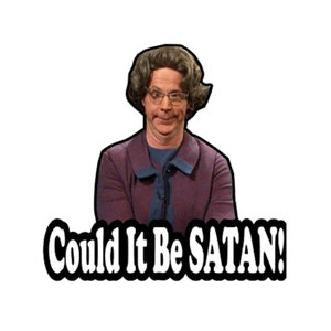 Church Lady stickers Decal laptop car hydroflask aesthetic Funny Window doors waterproof packages anime