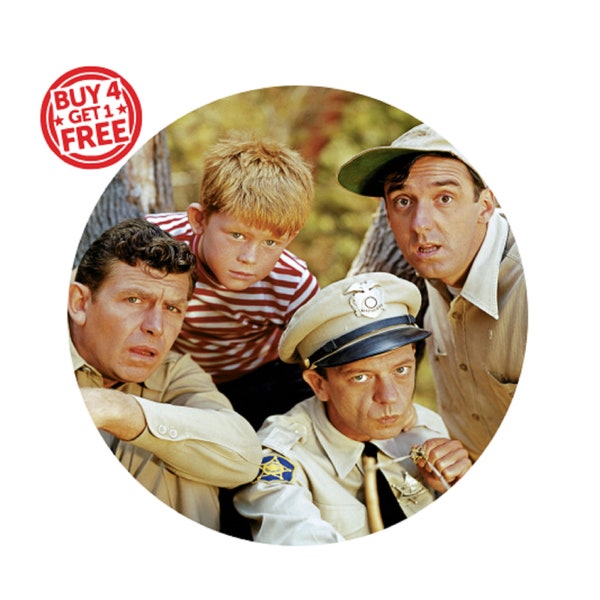 The Andy Griffith Show sticker decal Andy Taylor Barney Fife Opie Taylor Gomer Pyle