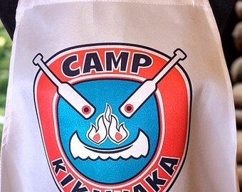 Delantal de cocina Disney Bunk'd Camp Kikiwaka, delantal de cocina Disney, delantal de cocina Camp Kikiwaka, delantal Disney, delantal de camping Disney