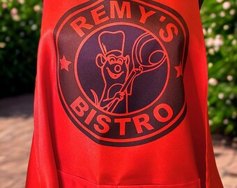 Delantal de cocina Disney Remy Ratatouille, Delantal Bistro de Remy, Delantal Disney Remy, Delantal Remy Ratatouille, Delantal Bistro de cocina, Delantal Remy