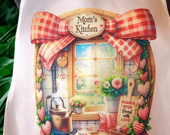 Delantal de cocina, Delantal de cocina para mamá, Delantal para el Día de la Madre, Delantal de cocina para mamá, Delantal de cocina para adultos, Regalo para el Día de la Madre, Regalo para mamá, Regalo de delantal