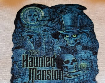 Disney Haunted Mansion Tote Bag, WDW Haunted Mansion Tote Bag, Disney Halloween Haunted Mansion Tote Bag, Disney Inspired Haunted Mansion