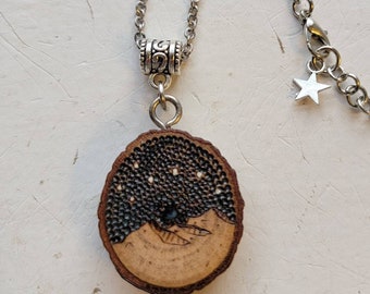 Handmade Celestial Mountain Little Dipper Necklace