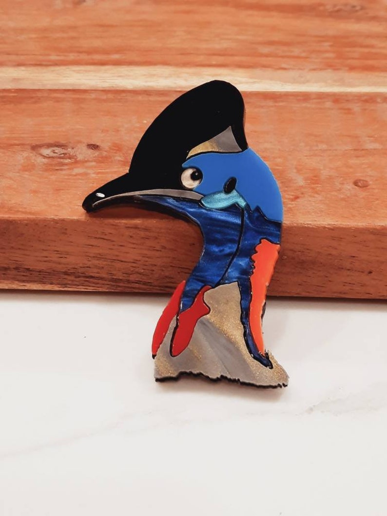 Cassowary Brooch image 1