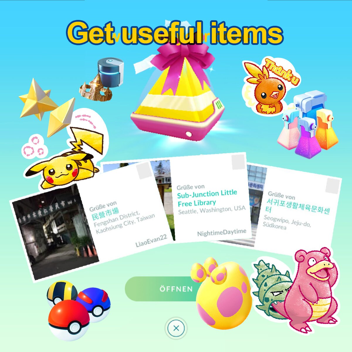 Pokemon Go 150 Friends Join Raids Daily Gifts (Instant Download) Etsy