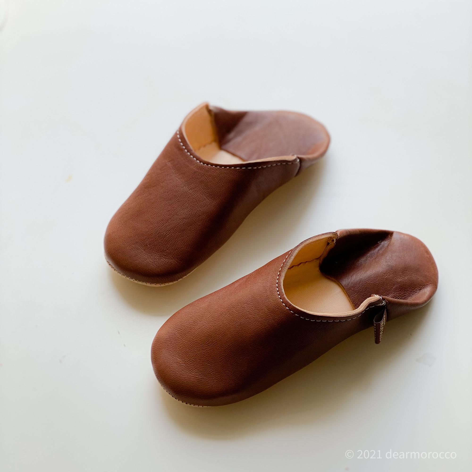 Photo de vraies babouches pour enfant