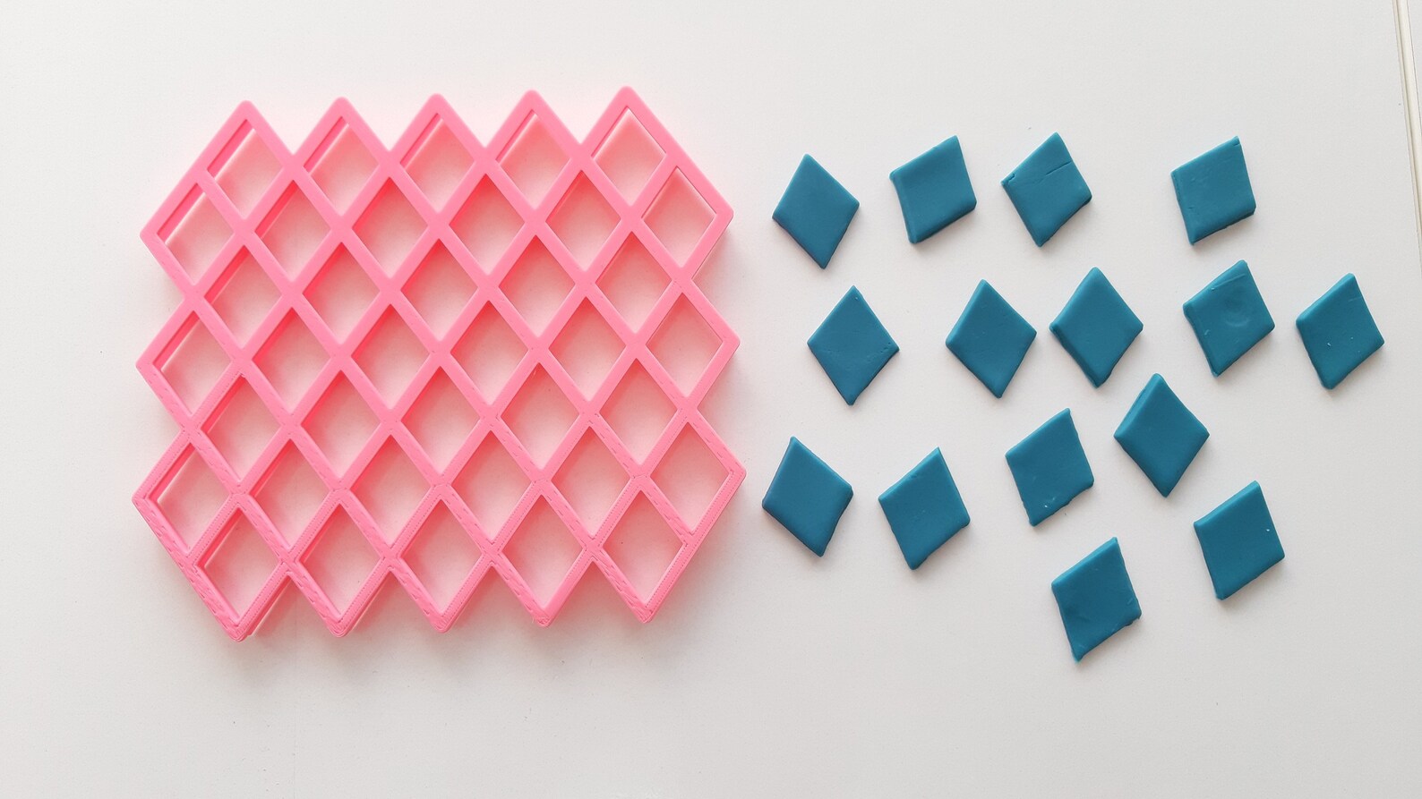 Multi 38 Diamond Cutter Cake Decorating Fondant Cutter Etsy