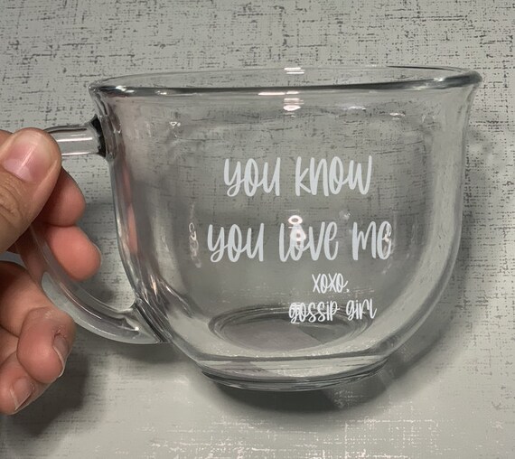 Sie Wissen Dass Sie Lieben Me Xoxo Gossip Girl Klatsch Etsy