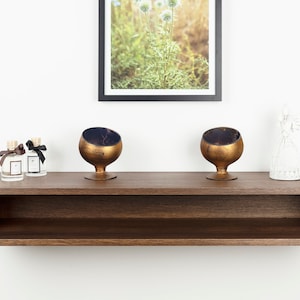 Floating Console Table, Entryway table,No customs duty for the USA, EU and UK,  Hallway Wooden Table, Floating Console Table