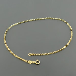 Peut inclure: Un bracelet en chaîne dorée avec une fermeture à fermoir.