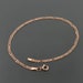 14K Rose Gold Polished & Textured Fancy Link 7.5 in. Bracelet