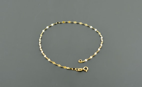 Braccialetto In Oro Giallo 18kt Con Inserti In Pietra Turchese - Foto 7