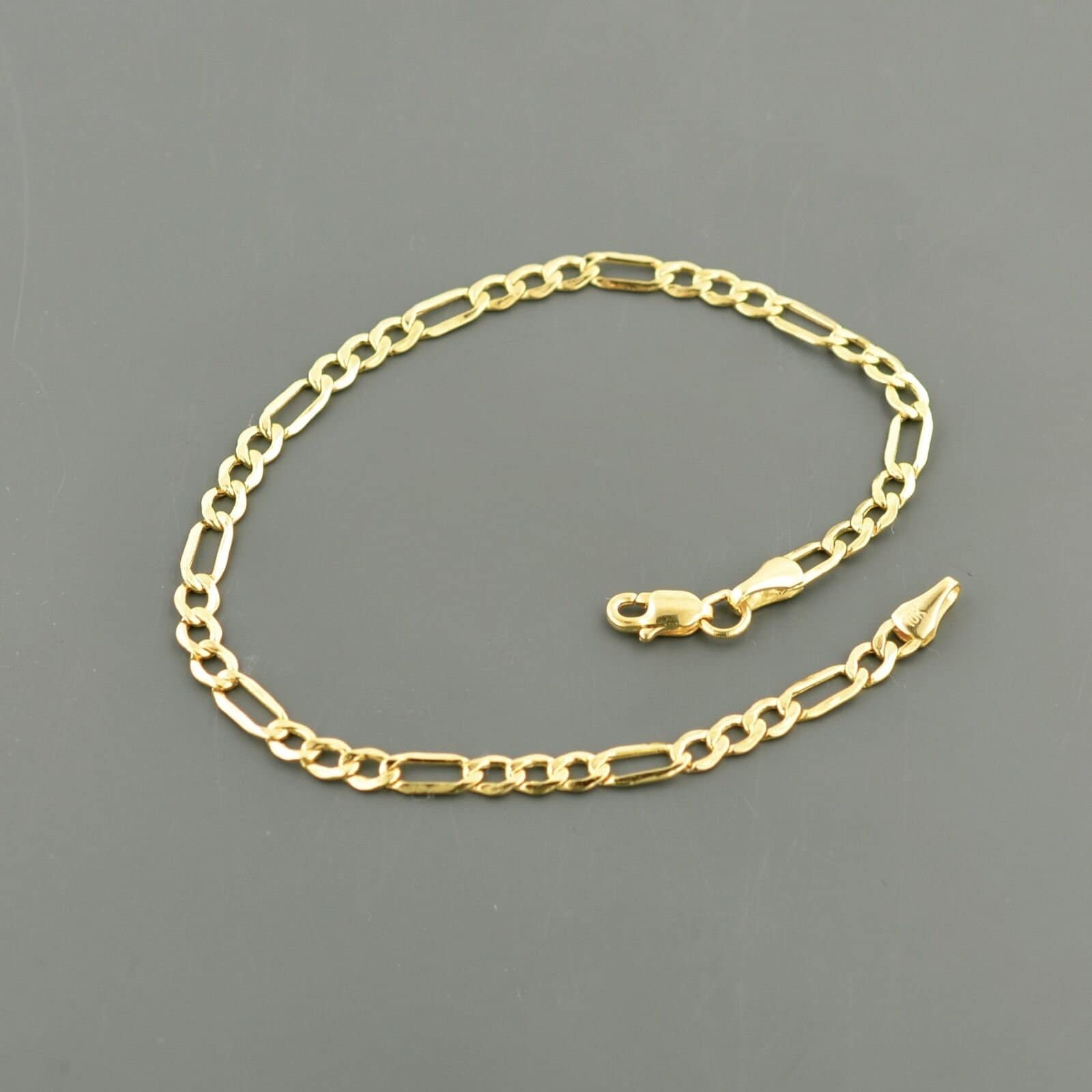 10K Yellow Gold 2 MM Polished Cable Anklet Bracelet 10K Yellow Gold 2 MM Polished Cable Anklet Bracelet