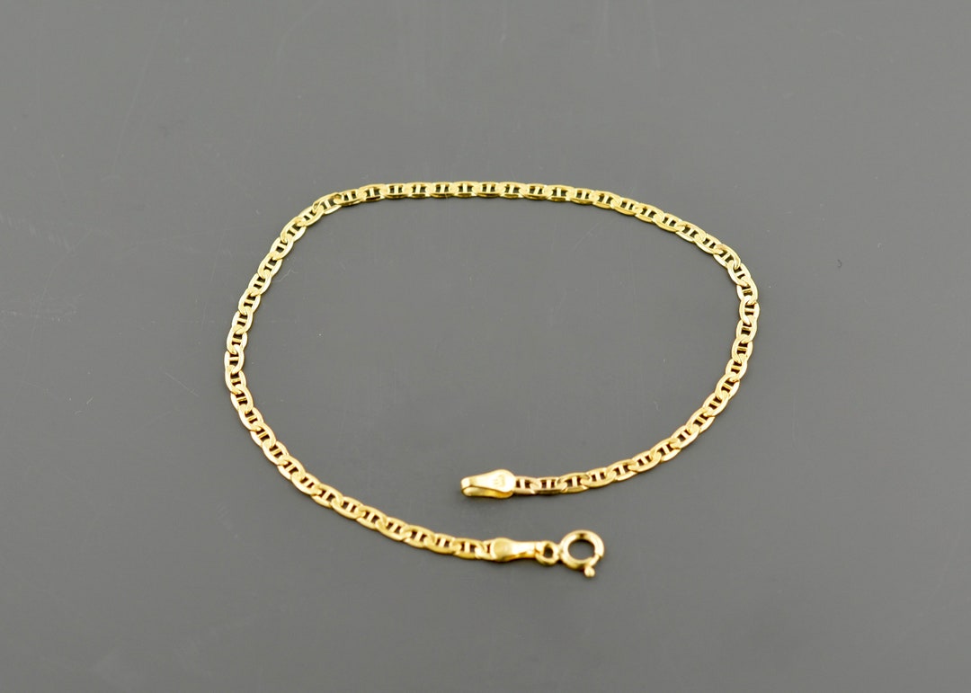 10k Yellow Gold Mariner Link Bracelet (5.10 mm) main image 1