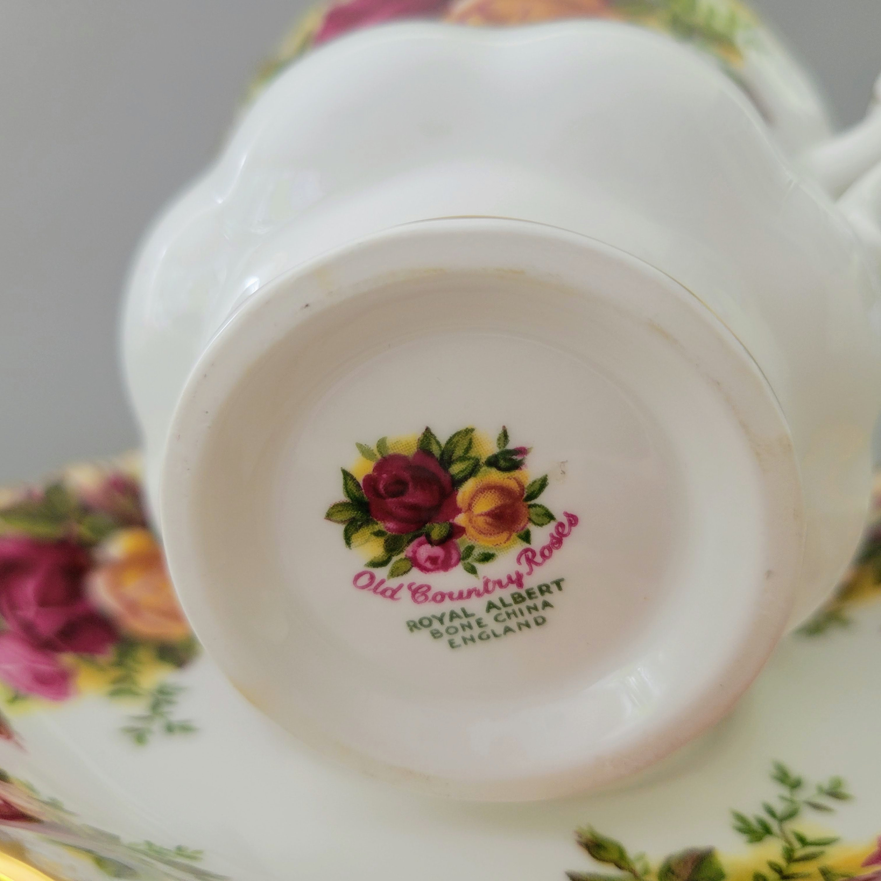 Royal Albert Old Country Roses China 5piece Place Setting Etsy Canada