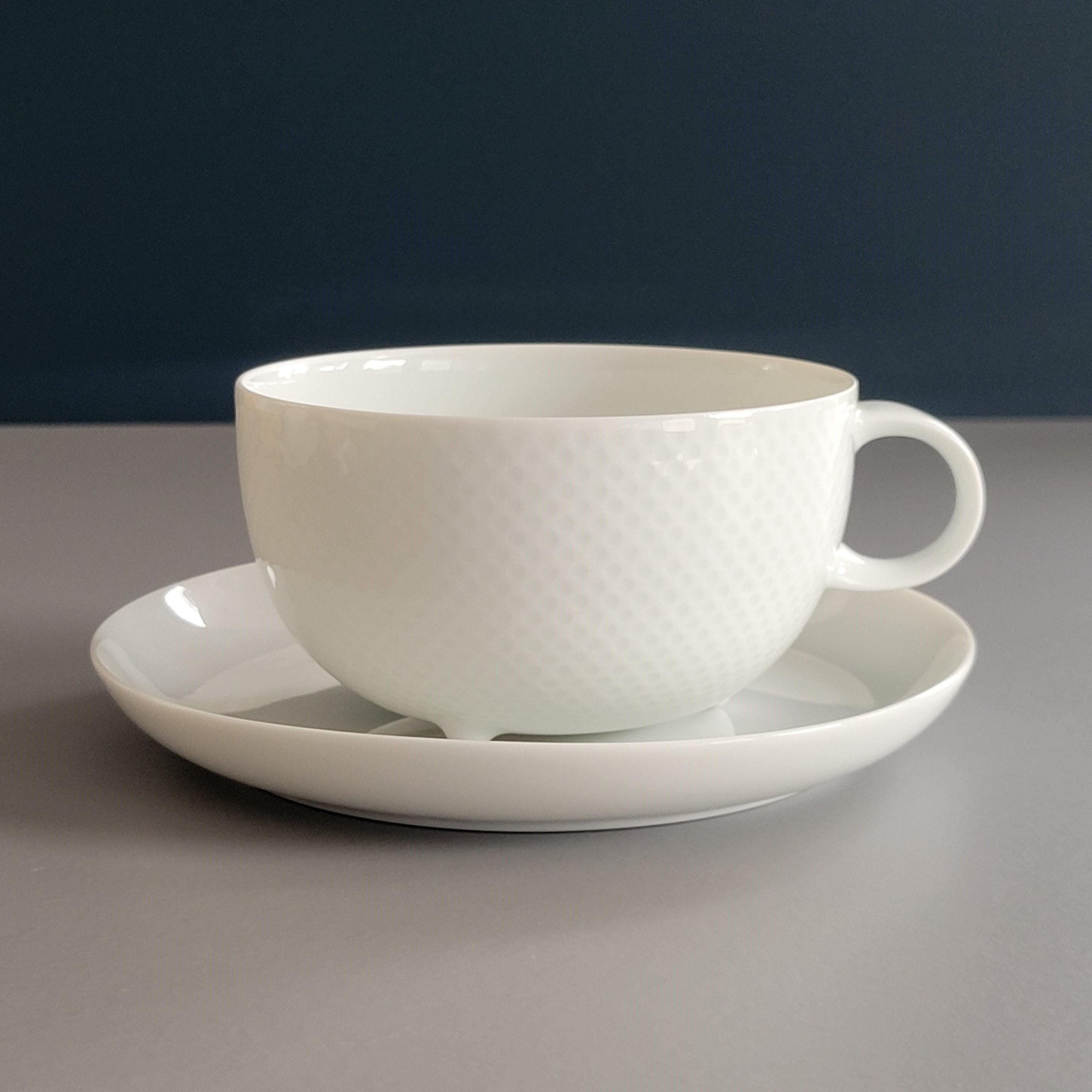 Rosenthal Studio Line Century White Textured Footed Cup Rosenthal Studio Line Century White Textured Footed Cup